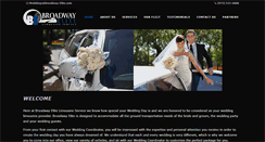 Desktop Screenshot of broadwayelitelimo.com